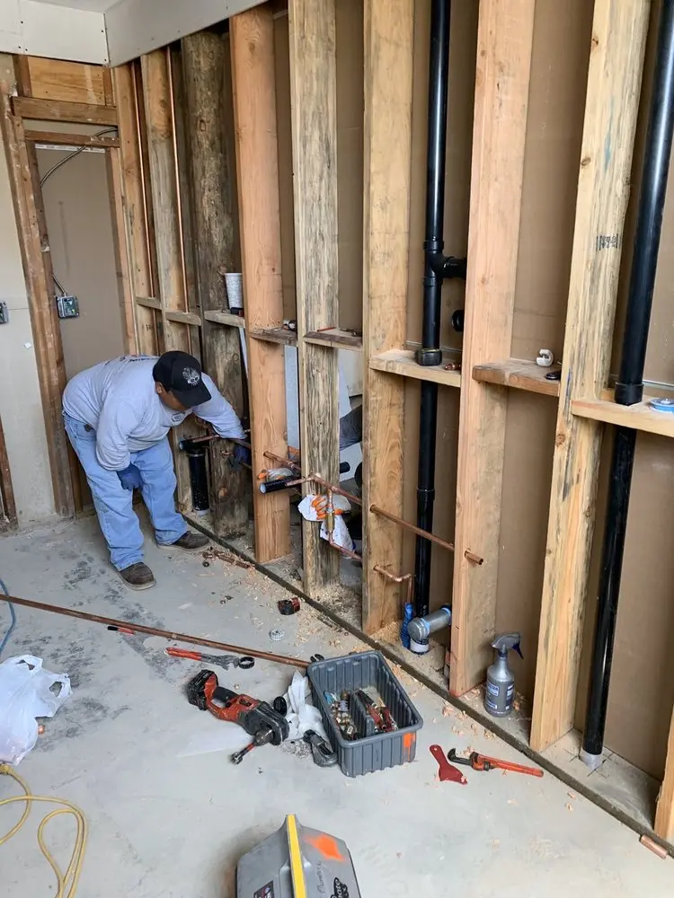 Commercial rough-in plumbing for Trenchless Sewer Repair in Cheyenne Hills
